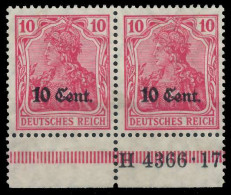 BES. 1WK ETAPPE WEST Nr 4c HAN A H4366.17 Ungebraucht WAA X462E52 - Occupazione 1914 – 18