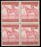 DEUTSCHES REICH 1943 Nr 858 Postfrisch VIERERBLOCK X5355CA - Neufs