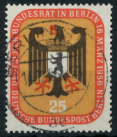 BERLIN 1956 Nr 137 Zentrisch Gestempelt X6421A2 - Oblitérés