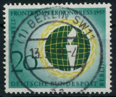 BERLIN 1957 Nr 177 Zentrisch Gestempelt X64244A - Gebruikt