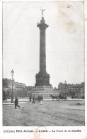 75-PARIS LA PLACE DE LA BASTILLE-N°T1163-G/0301 - Otros & Sin Clasificación