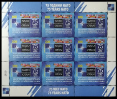 NORTH MACEDONIA 2024 - 75th ANNIVERSARY OF NATO SS MNH - Noord-Macedonië