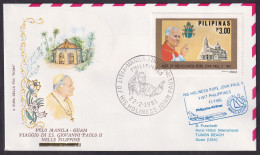 Vatican Philippines 1981, Pope Paul John II Visit - Manila-Airport, Special Cover - Otros & Sin Clasificación