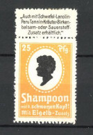 Reklamemarke Haarpflege Shampoon Mit Schwarzen Kopf Mit Teer-Zusatz, Orange  - Cinderellas