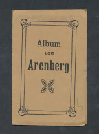 Leporello-Album Arenberg, Lithographien Von Herz Jesu Kapelle, Oelberg, Lourdesgrotte, Etc.  - Lithographien