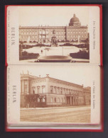 12 Fotografien J.F. Stiehm Im Album, Ansicht Berlin, Stadtschloss, Kaiser-Palais, Kronprinzen-Palais, Schlossbrücke U  - Album & Collezioni