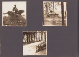 Fotoalbum 133 Fotografien Bundeswehr Und Technik, Panzer, LKW, Uniform, MG, Amphibienfahrzeug, Frankreich Quiberon  - Albumes & Colecciones