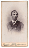 Fotografie Max Balde, Salzburg-Wildbadgastein, Portrait Junger Herr In Modischer Kleidung  - Anonymous Persons