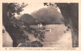 74-LAC D ANNECY LE CHÂTEAU DE DUINGT-N°T1168-H/0399 - Sonstige & Ohne Zuordnung