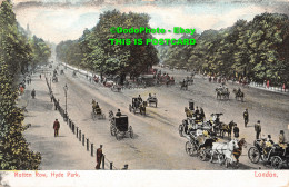 R345458 Rotten Row Hyde Park. London. Post Card - Otros & Sin Clasificación