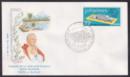 Vatican Philippines 1981, Pope Paul John II Visit - Bataan, Special Cover - Andere & Zonder Classificatie