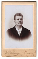 Fotografie H. Schwaiger, Landeck, Portrait Stattlicher Herr Im Anzug Mit Krawatte  - Anonyme Personen