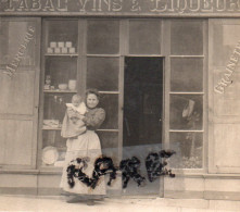 PHOTO ANCIENNE,HAUTE CORSE,CALVI,RUE DE LA MARINE,COMMERCE,RARE,JOUR DU CARNAVAL - Places