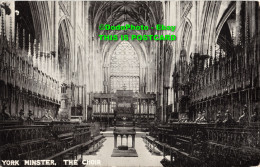 R346014 York Minster. The Choir. T. T. And S. Queen Series - World