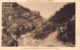 83-LES GORGES DU VERDON-N°T1172-C/0023 - Autres & Non Classés