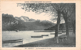 74-ANNECY LA TOURNETTE ET LE LAC-N°T1172-A/0357 - Annecy