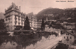 CPA - MONTREUX - Hôtel National ... Edition Photo.Musy - Montreux