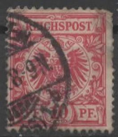 ALLEMAGNE EMPIRE N° 47 O Y&T 1889 Aigle - Usati