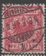 ALLEMAGNE EMPIRE N° 47 O Y&T 1889 Aigle - Used Stamps