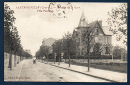 78. Sartrouvile.  Avenue De La Gare. Villa Paulhan( Louis Paulhan, Pilote Et Constructeur D'hydravion). 1916 - Sartrouville