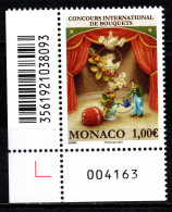 MONACO 2024 - CONCOURS INTERNATIONAL DE BOUQUETS - NEUF ** - Nuevos