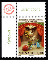 MONACO 2024 - CONCOURS INTERNATIONAL DE BOUQUETS - NEUF ** - Unused Stamps