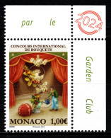 MONACO 2024 - CONCOURS INTERNATIONAL DE BOUQUETS - NEUF ** - Ungebraucht