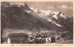 74-CHAMONIX MONT BLANC -N°T1174-G/0013 - Chamonix-Mont-Blanc