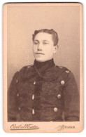 Fotografie Carl Maeter, Potsdam, Französische Str. 8, Portrait Husar Des Leib-Garde-Husaren-Regiment  - Anonymous Persons