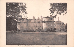 29-CLEDER CHATEAU DE KERGOURNADEACH-N°T1175-A/0107 - Cléder