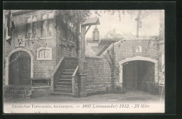 AK Antwerpen, Deutscher Turnverein, Lürmannsdorp 1912  - Antwerpen