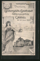 AK Cassel, 25. D.L.G. Jubiläumsausstellung 1911, Kgl. Hoftheater  - Exhibitions