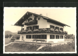 Foto-AK Rottach-Egern, Hotel-Pension Hoger  - Autres & Non Classés