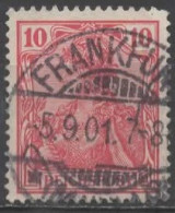 ALLEMAGNE EMPIRE N° 54 O Y&T 1900 Germania - Oblitérés