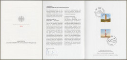 Bund: Ministerkarte Typ VII, Mi-Nr.3391-92: " Leuchttürme: Leuchtturm Darßer Ort Und Leuchtturm Wangerooge " X - Covers & Documents