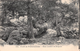 77-FONTAINEBLEAU LA FORET ROUTE CAVALIERE DES BRIGANDS-N°T1177-B/0211 - Fontainebleau