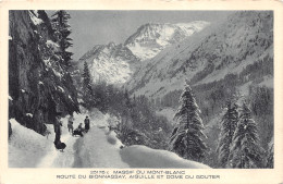 74-MASSIF DU MONT BLANC-N°T1177-B/0295 - Other & Unclassified