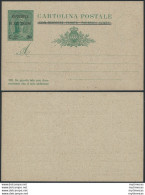 1924 San Marino Cartoline Postali Provvisorie Filagrano C10 - Autres & Non Classés