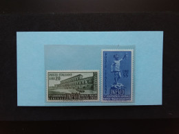 REPUBBLICA 1950 - UNESCO - Nn. 618/19 Nuovi ** + Spese Postali - 1946-60: Neufs