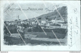 Bs484 Cartolina Castione Della Presolana 1901 Provincia Di Bergamo Lombardia - Bergamo