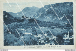 Bf498 Cartolina Sottochiesa E Pizzino Frazioni Di Taleggio Provincia Di Bergamo - Bergamo