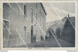Ba184 Cartolina Breno Caserma Artiglieria Brescia Lombardia 1940 - Brescia