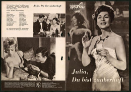 Filmprogramm PFP Nr. 61 /63, Julia, Du Bist Zauberhaft, Lilli Palmer, Charles Boyer, Regie: Alfred Weidenmann  - Zeitschriften