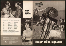 Filmprogramm PFP Nr. 83 /62, Nur Ein Spass, Klari Tolnay, Antal Pager, Regie: Marton Keleti  - Magazines