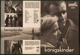 Filmprogramm PFP Nr. 44 /62, Königskinder, Annekathrin Bürger, Ulrich Thein, Regie: Frank Beyer  - Revistas