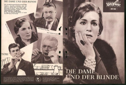 Filmprogramm PFP Nr. 18 /62, Die Dame Und Der Blinde, Inge Keller, Gerd Ehlers, Regie: Hans-Heinrich Korbschmitt  - Riviste