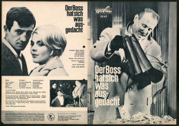 Filmprogramm PFP Nr. 78 /65, Der Boss Hat Sich Was Ausgedacht, Jean-Paul Belmondo, Jean Seberg, Regie: Jean Becker  - Magazines