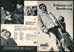 Filmprogramm PFP Nr. 59 /65, Entlassung Auf Bewährung, Heinz Klevenow, Angelica Domröse, Regie: Richard Groschopp  - Riviste