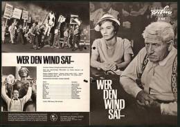 Filmprogramm PFP Nr. 3 /65, Wer Den Wind Sät..., Spencer Tracy, Fredric March, Regie: Stanley Kramer  - Riviste