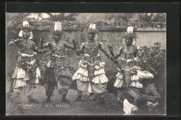 AK Sri Lanka, Singhalese Devil Dancers, Singalesische Teufelstänzer  - Unclassified